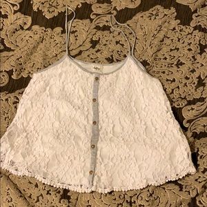 Lace tank top